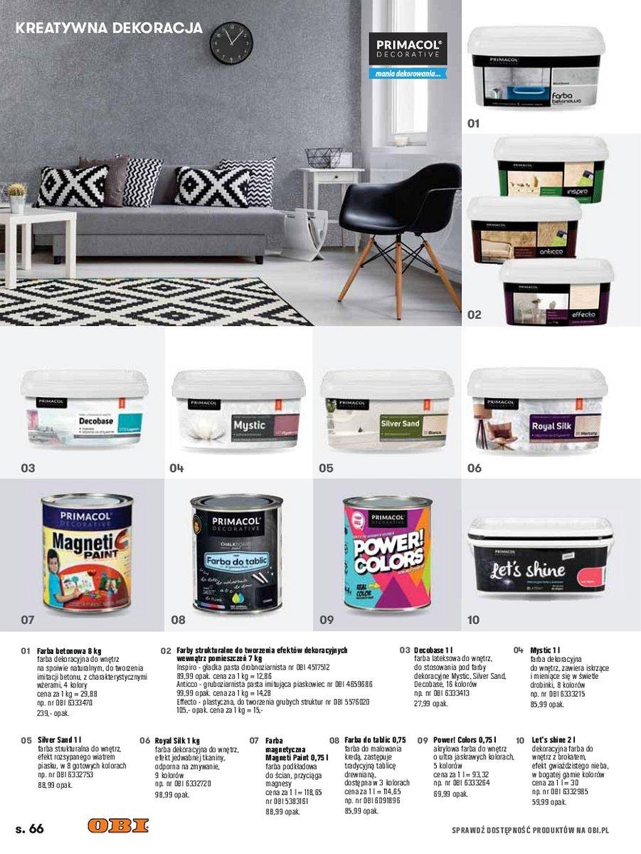 Gazetka promocyjna OBI str. 66