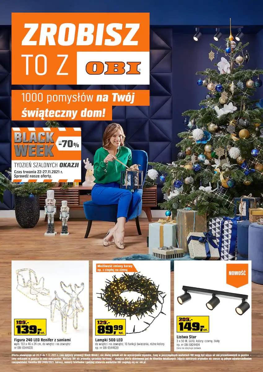 Gazetka promocyjna OBI str. 1