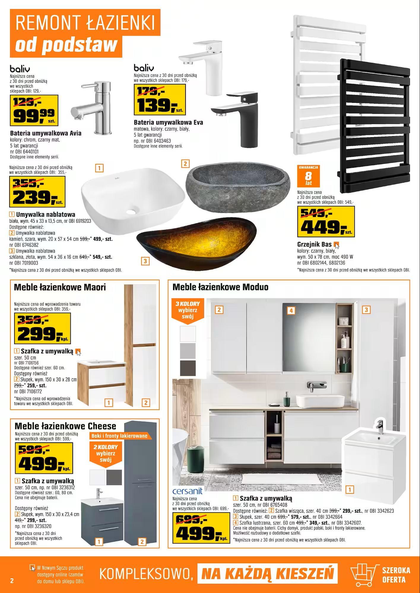 Gazetka promocyjna OBI str. 2