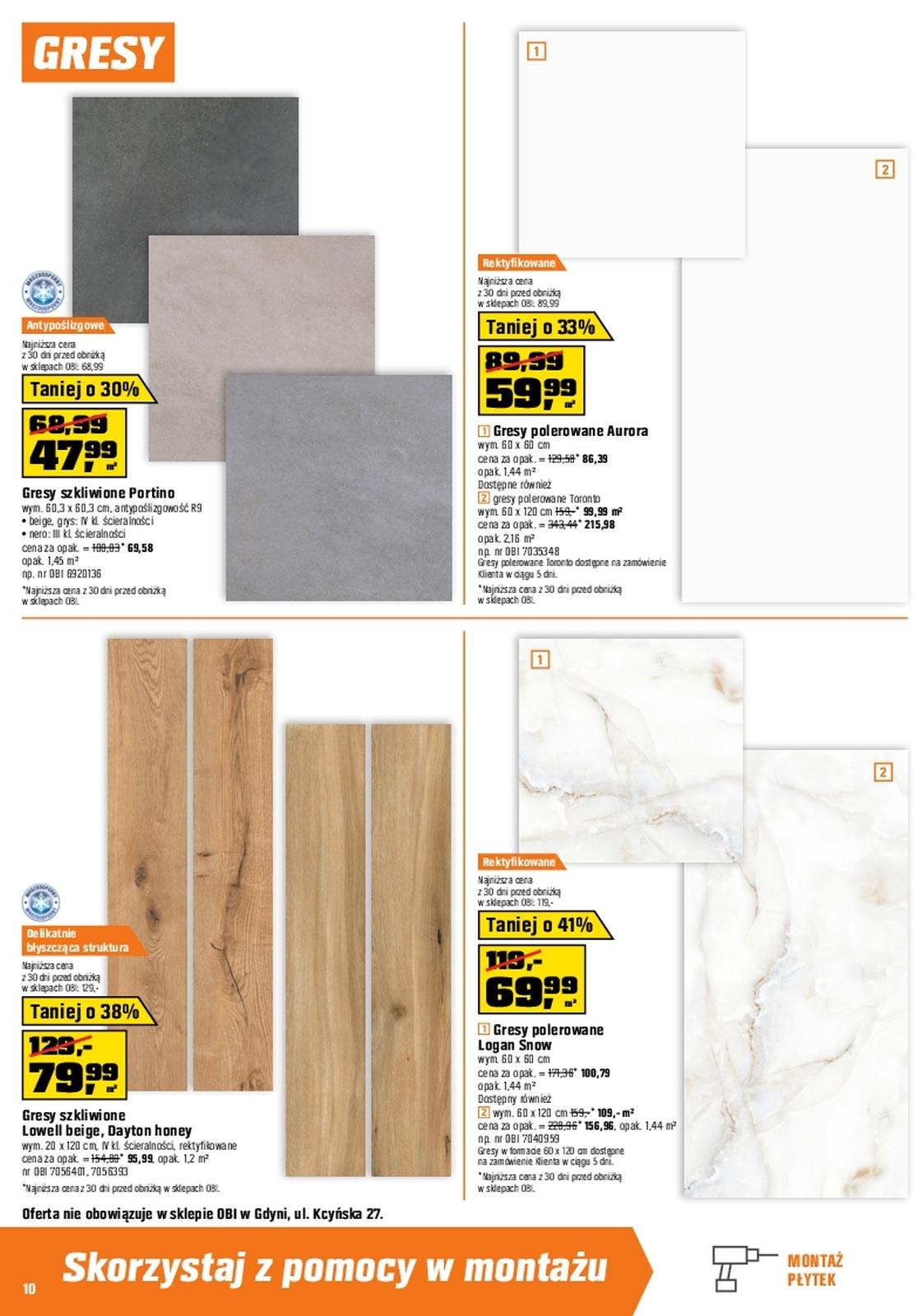 Gazetka promocyjna OBI str. 10