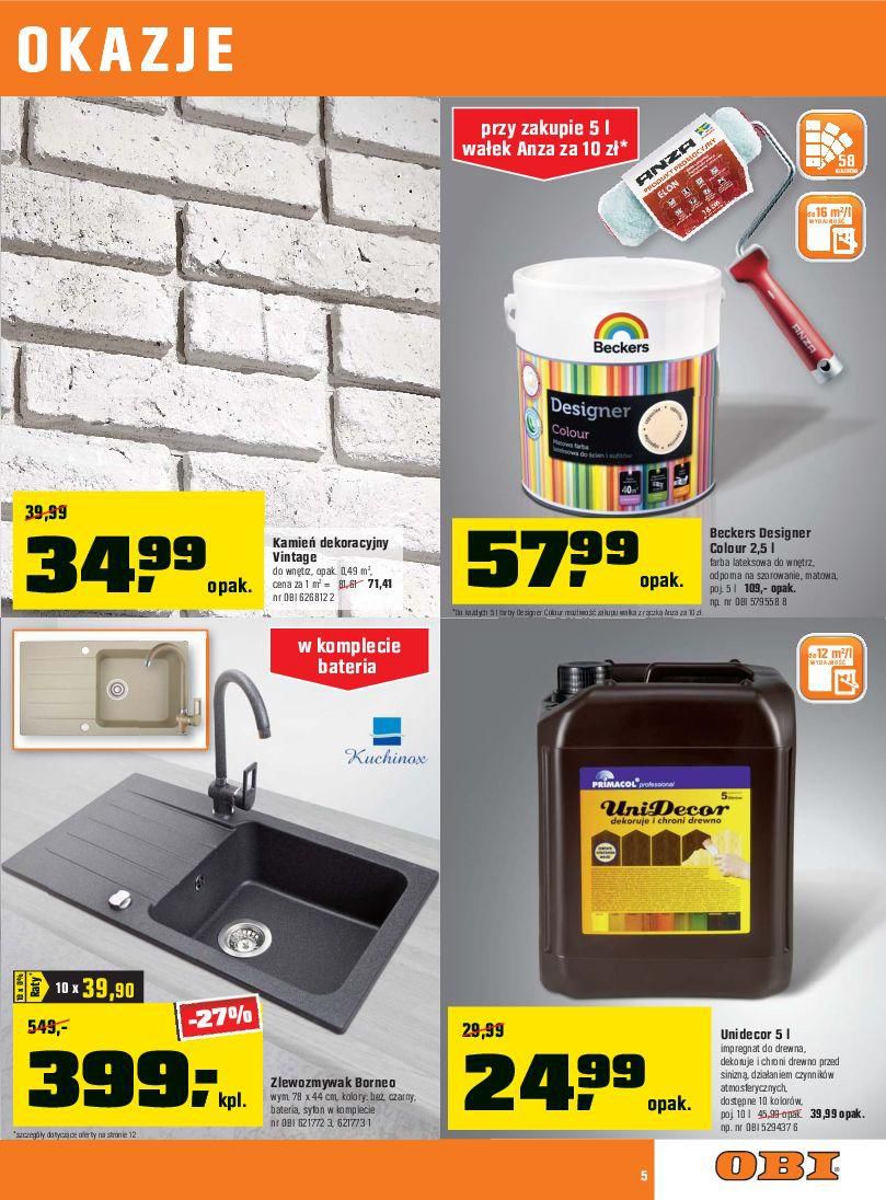 Gazetka promocyjna OBI str. 5
