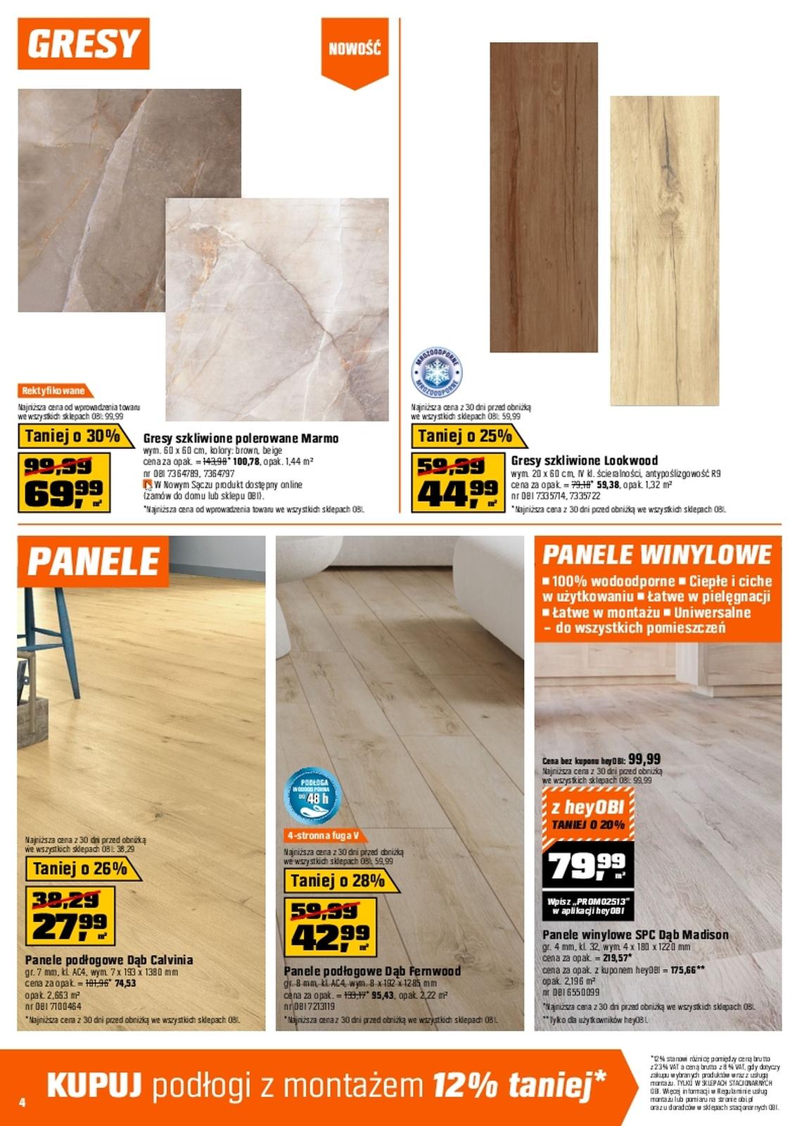 Gazetka promocyjna OBI str. 4