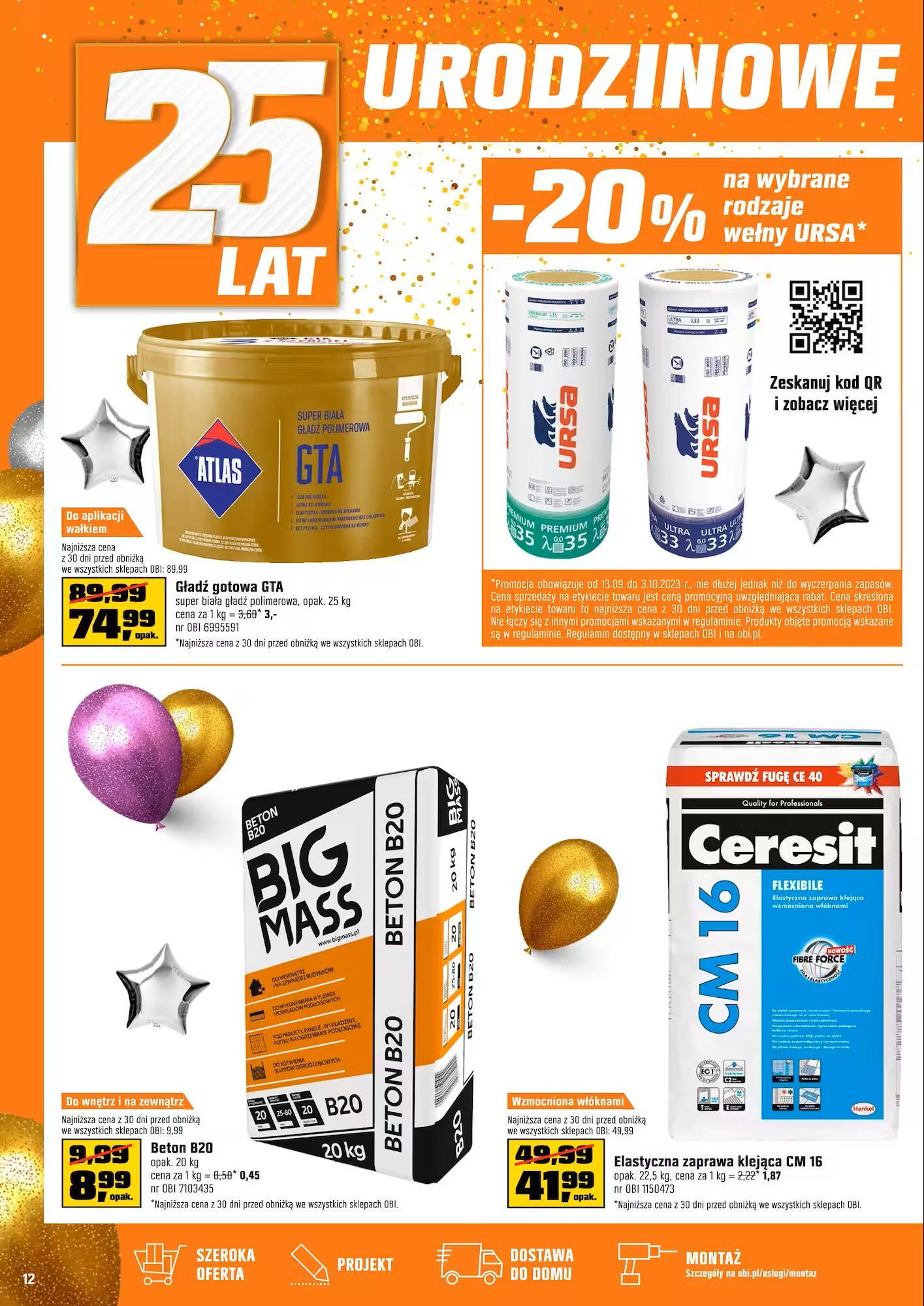 Gazetka promocyjna OBI str. 12