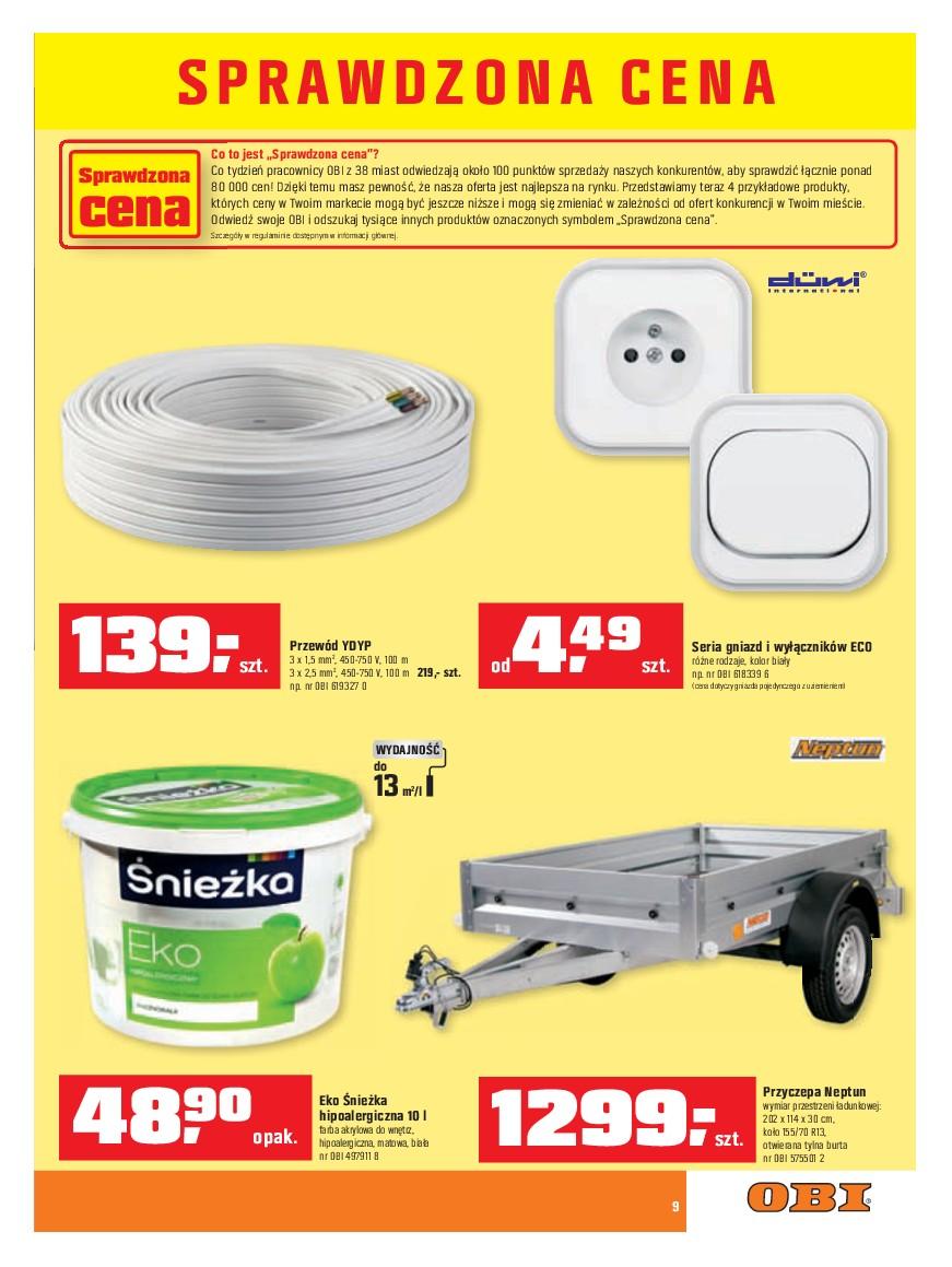 Gazetka promocyjna OBI str. 9
