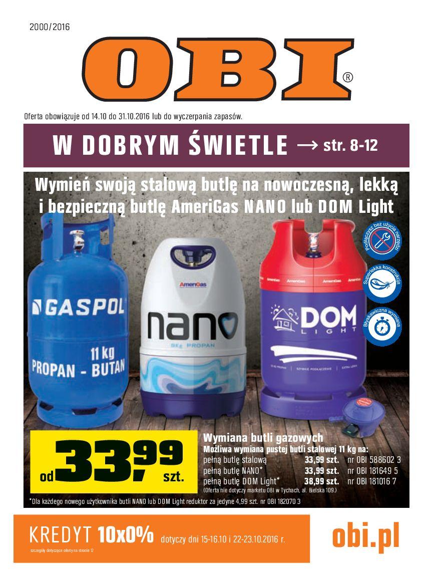 Gazetka promocyjna OBI str. 1