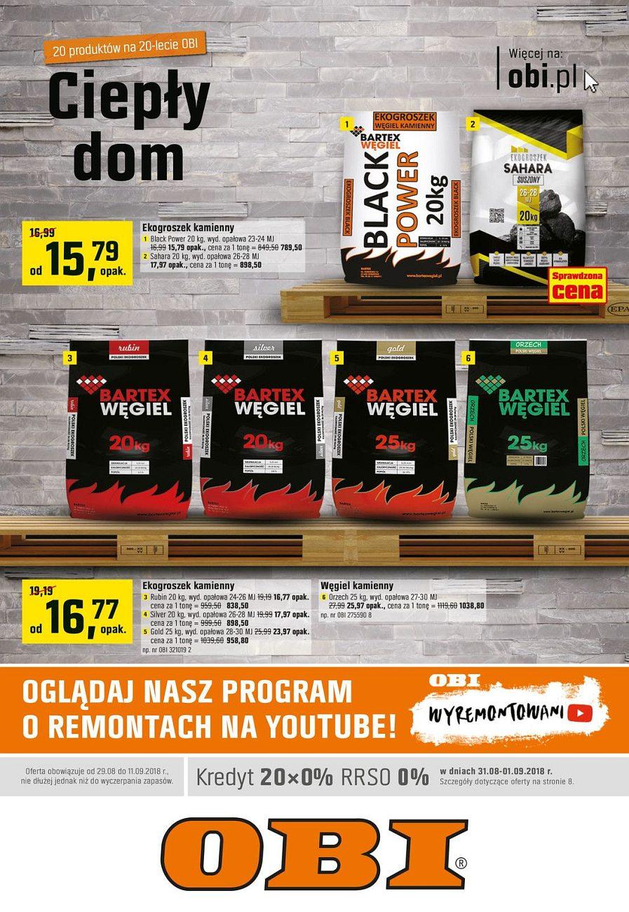 Gazetka promocyjna OBI str. 1