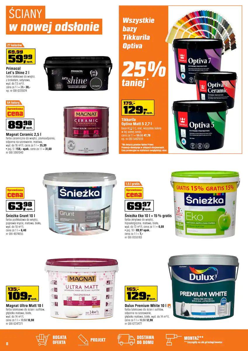 Gazetka promocyjna OBI str. 8