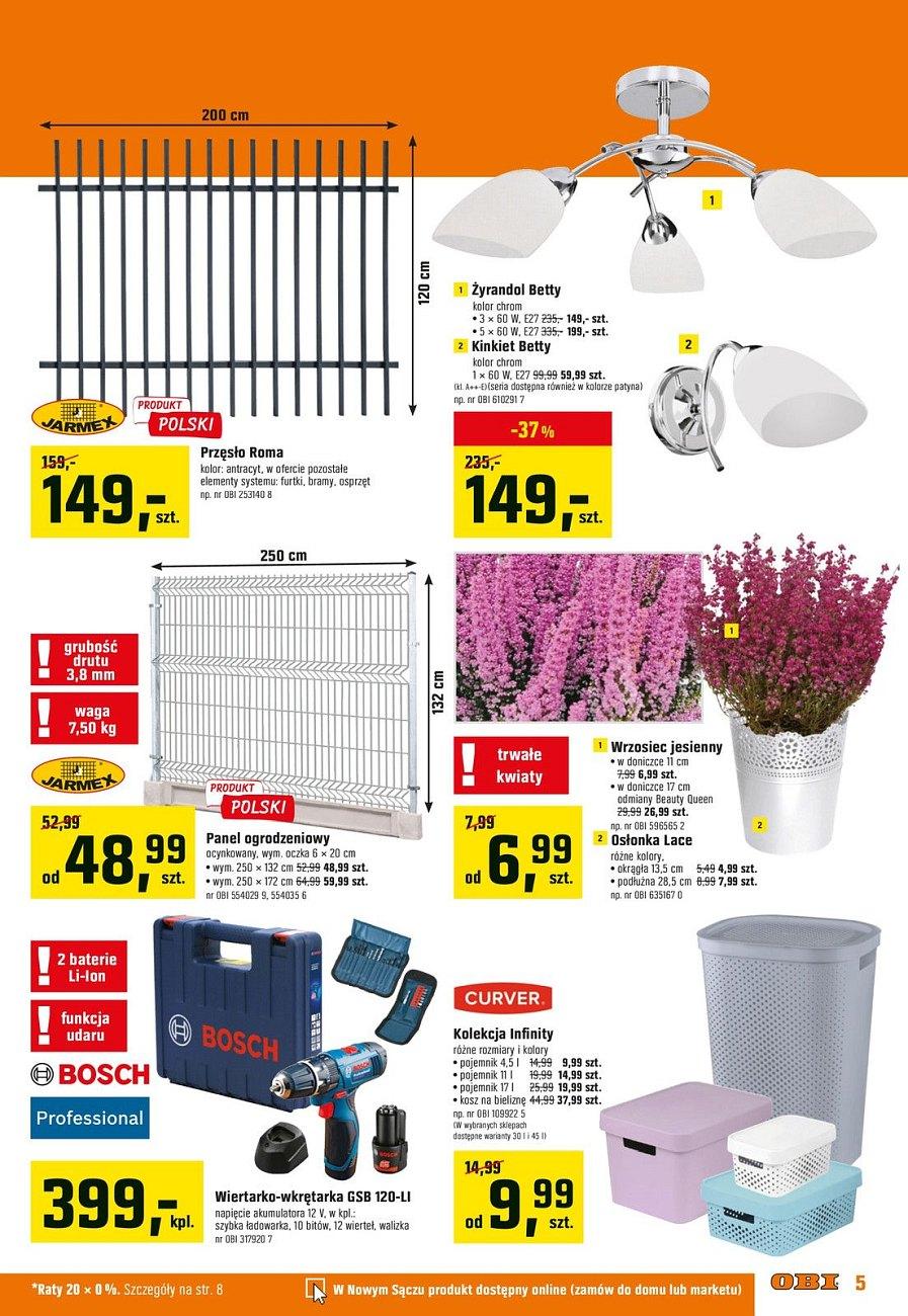 Gazetka promocyjna OBI str. 5