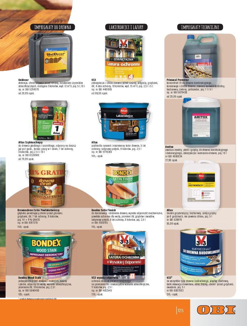 Gazetka promocyjna OBI str. 125
