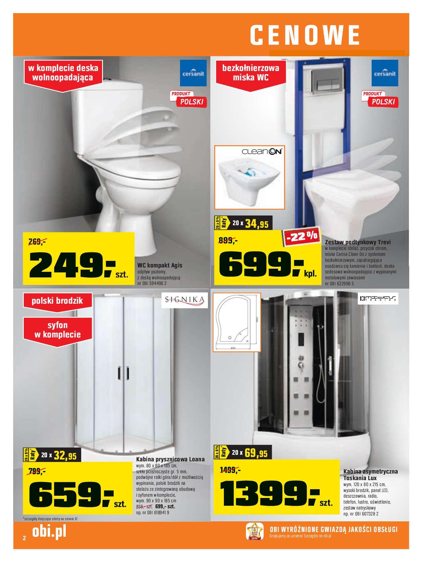 Gazetka promocyjna OBI str. 2