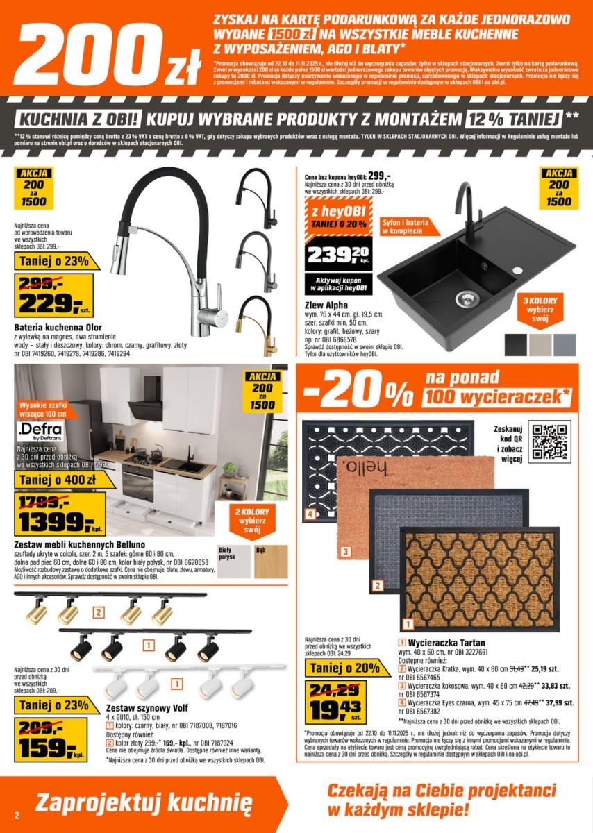 Gazetka promocyjna OBI str. 2