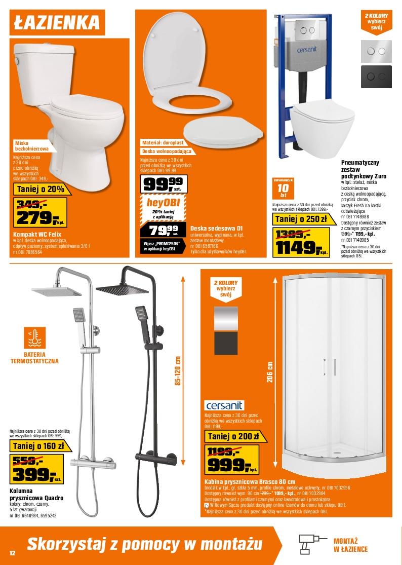 Gazetka promocyjna OBI str. 12