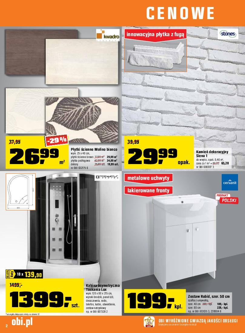 Gazetka promocyjna OBI str. 2