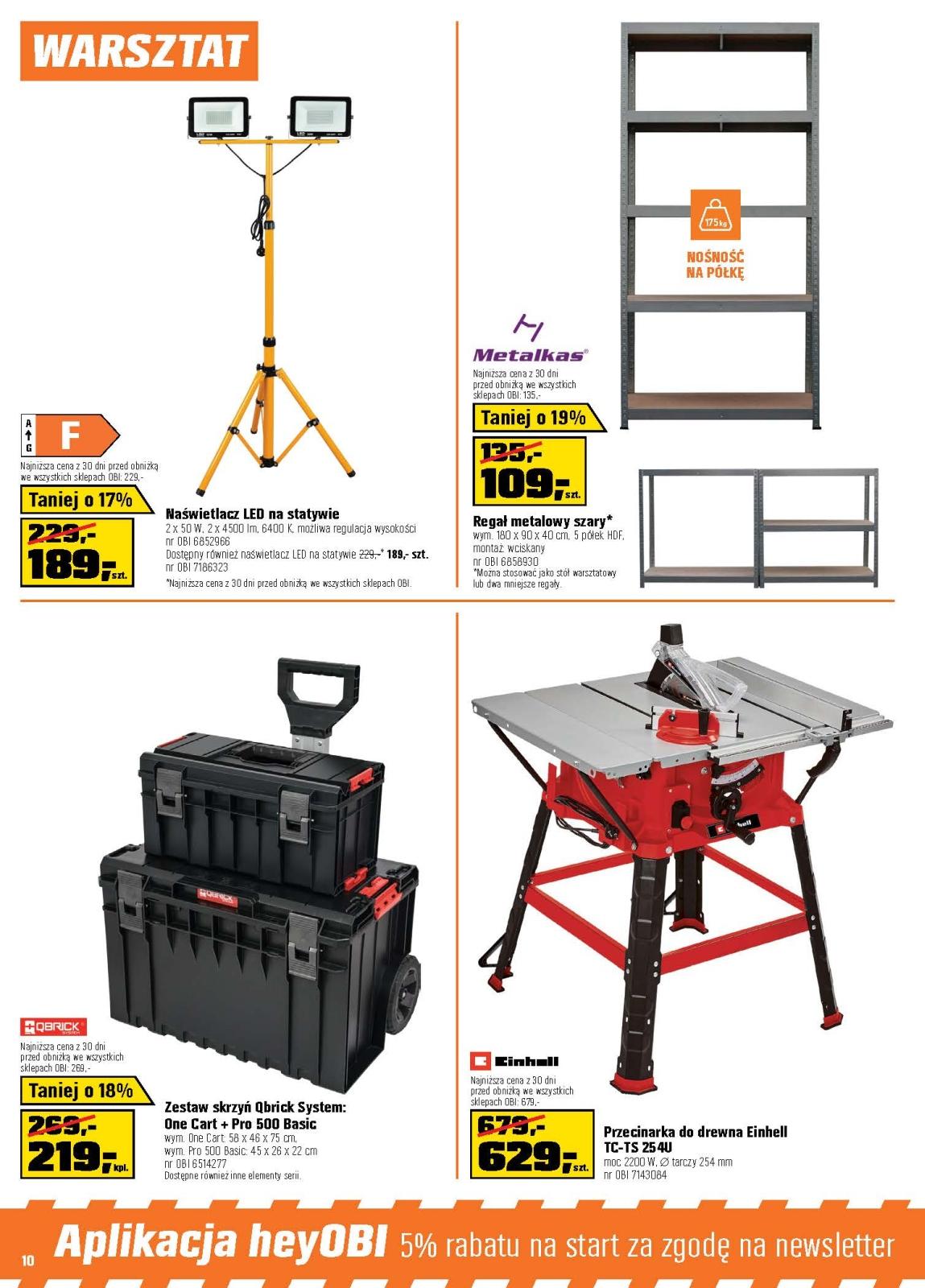 Gazetka promocyjna OBI str. 10