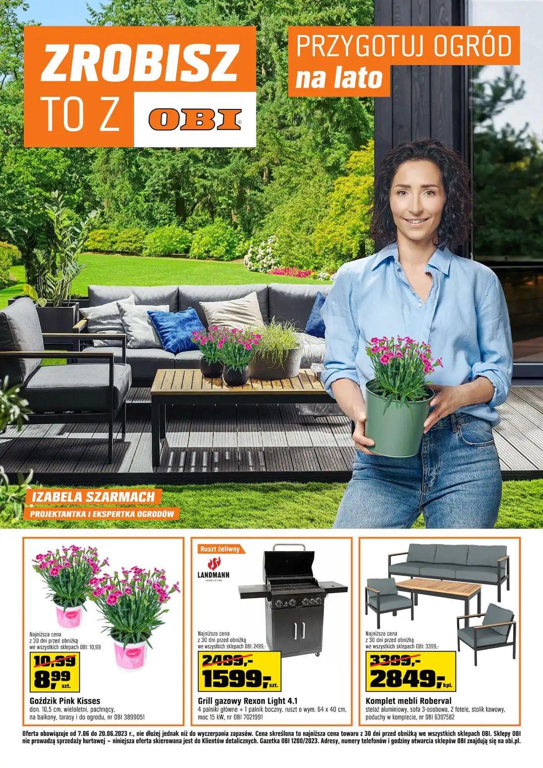 Gazetka promocyjna OBI str. 1