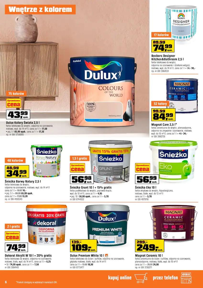 Gazetka promocyjna OBI str. 6