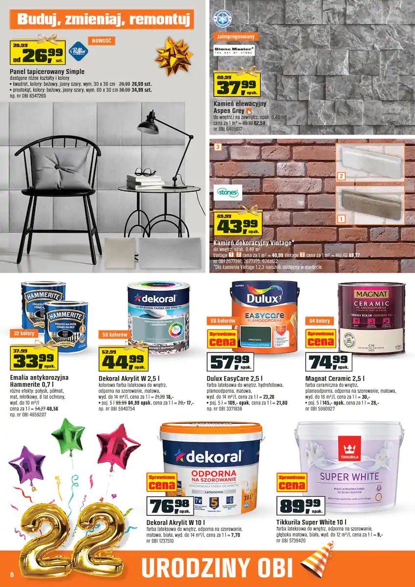 Gazetka promocyjna OBI str. 8