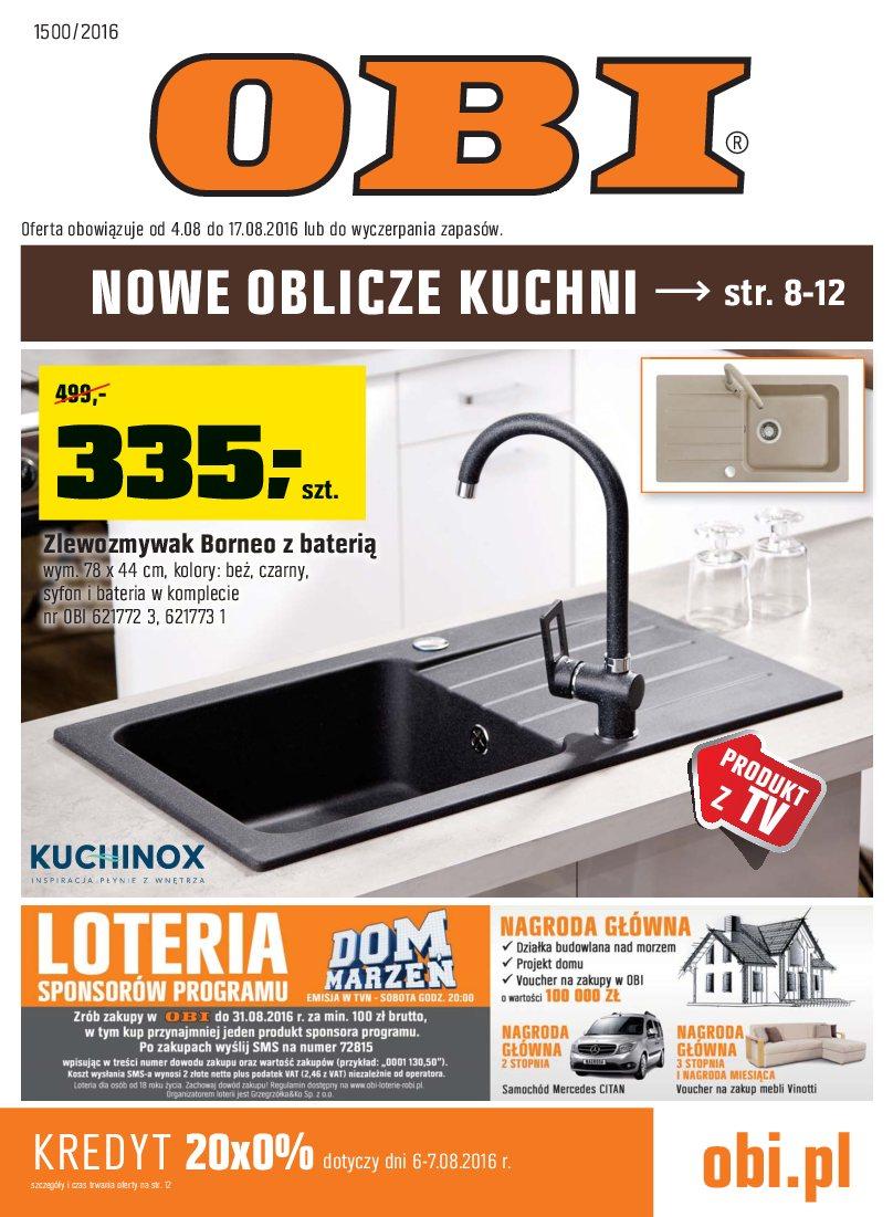 Gazetka promocyjna OBI str. 1