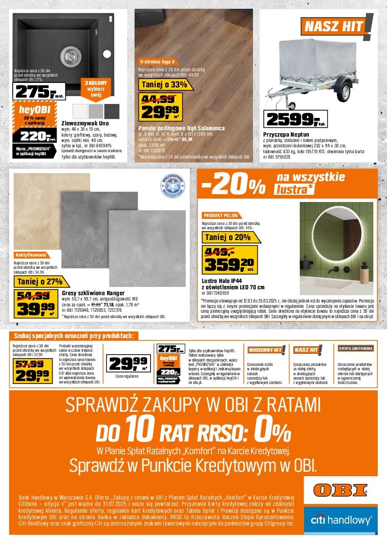 Gazetka promocyjna OBI str. 16