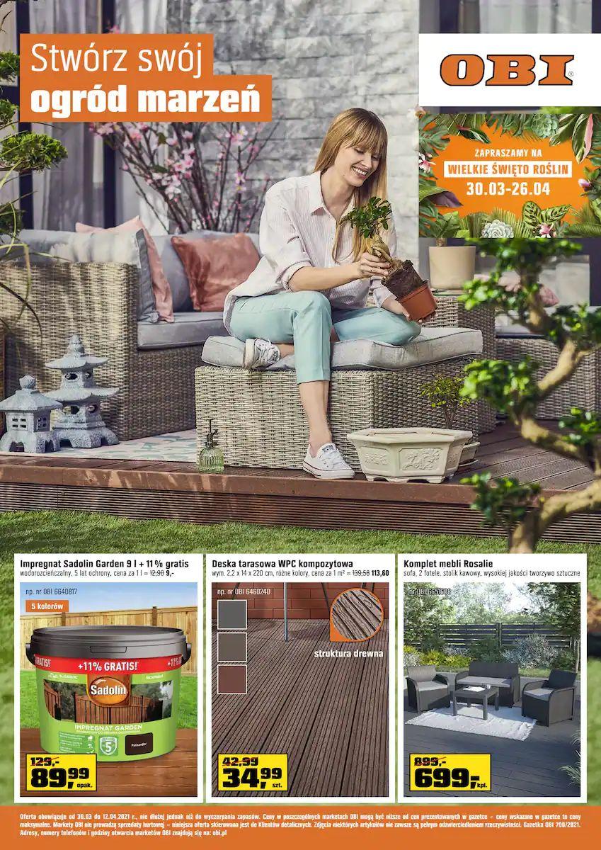Gazetka promocyjna OBI str. 1