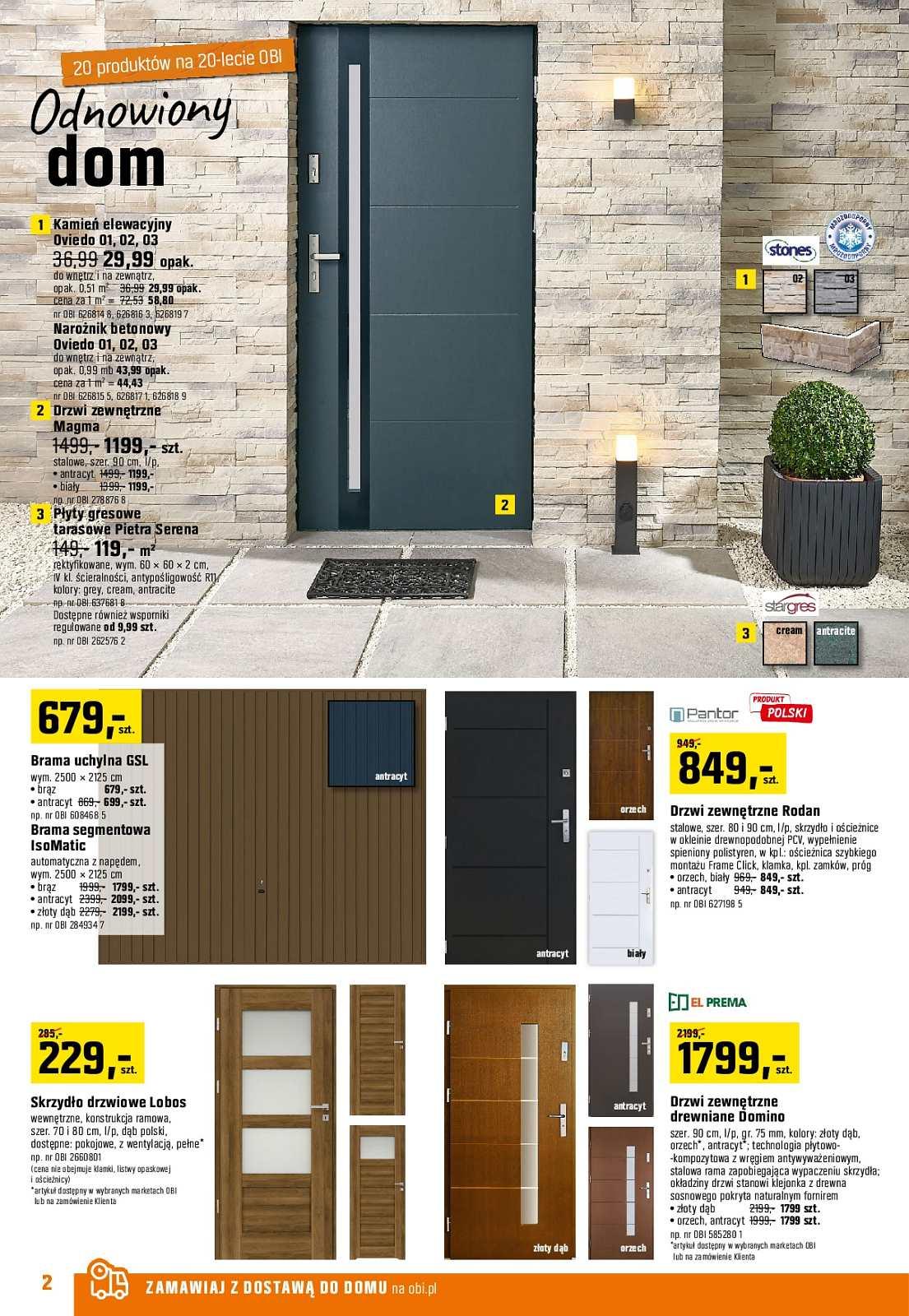 Gazetka promocyjna OBI str. 2