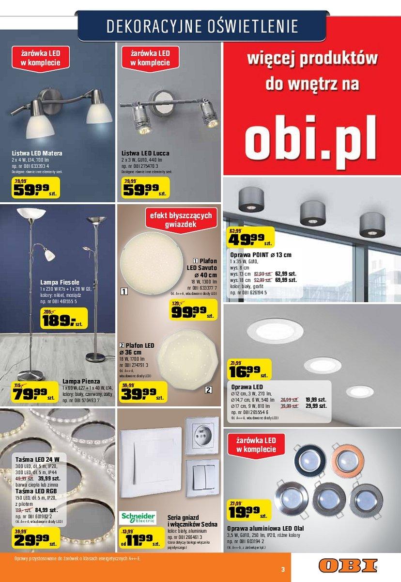 Gazetka promocyjna OBI str. 3