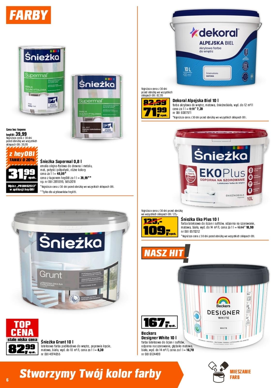 Gazetka promocyjna OBI str. 6