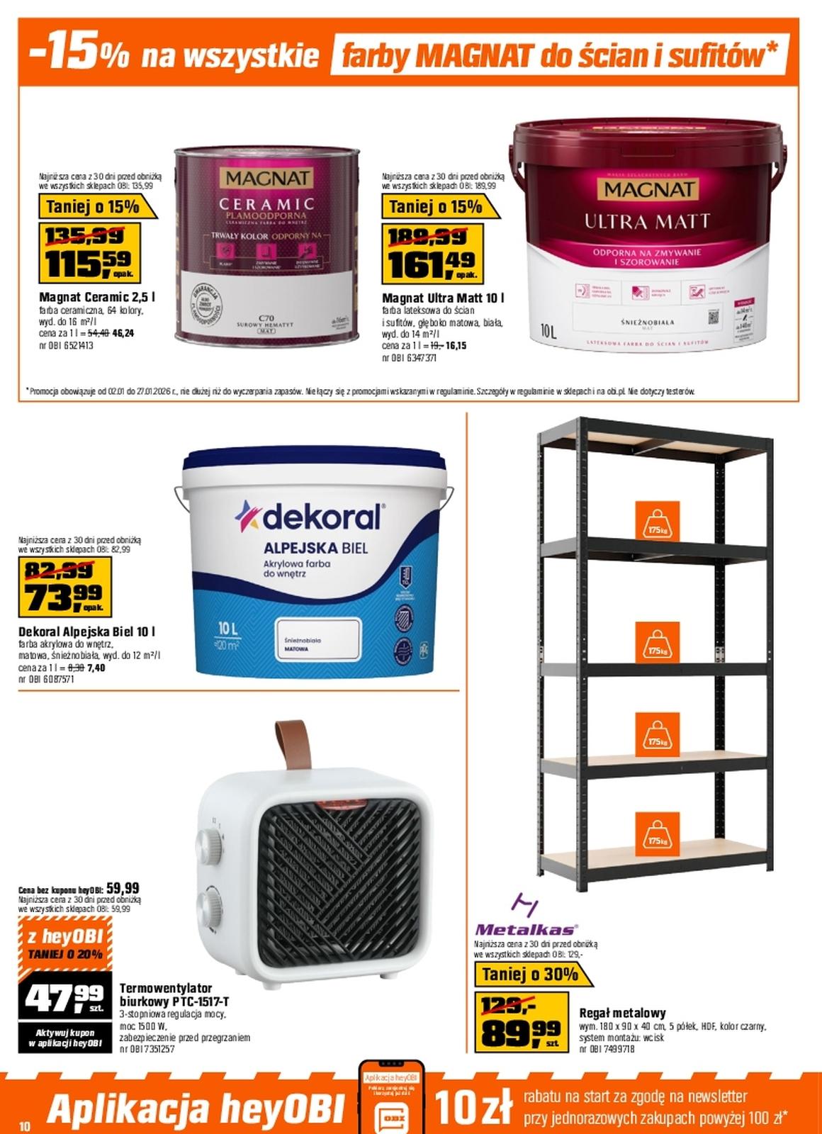 Gazetka promocyjna OBI str. 10