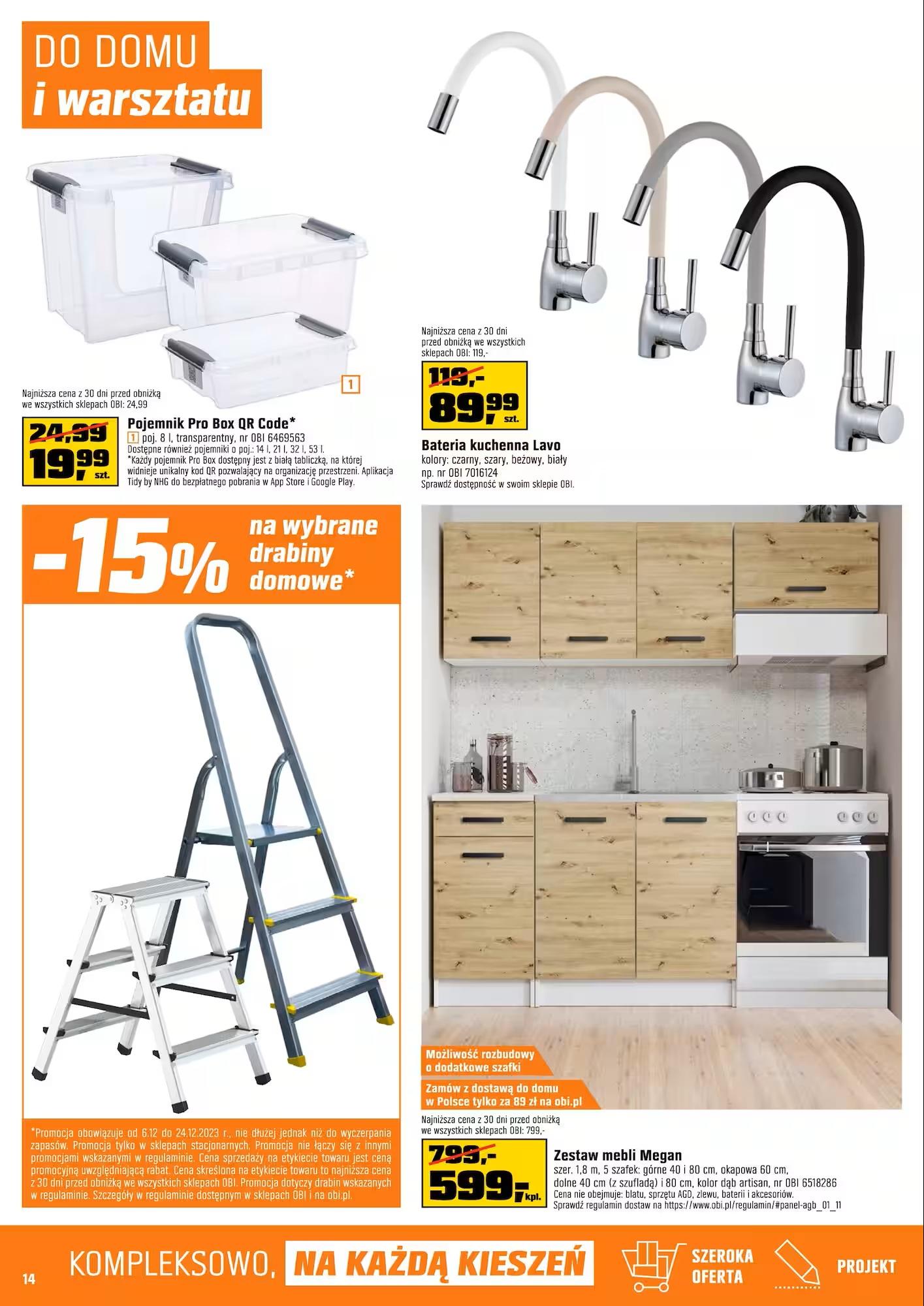 Gazetka promocyjna OBI str. 14