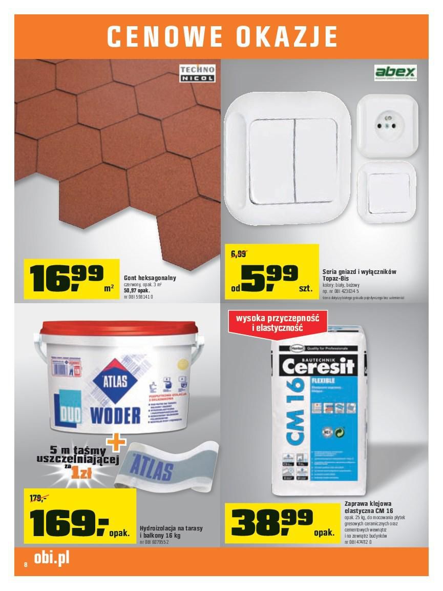 Gazetka promocyjna OBI str. 8