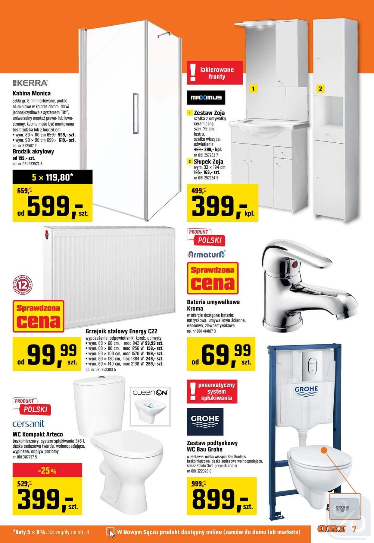 Gazetka promocyjna OBI str. 7