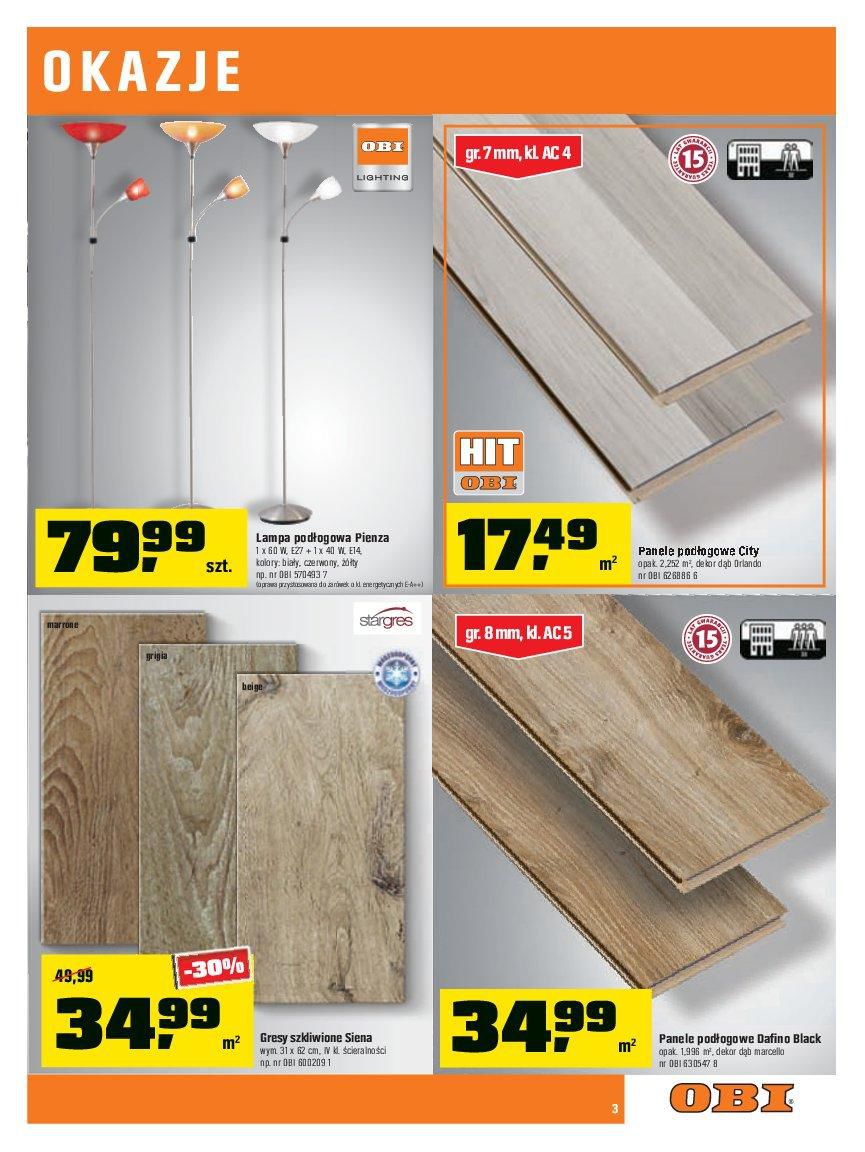 Gazetka promocyjna OBI str. 3