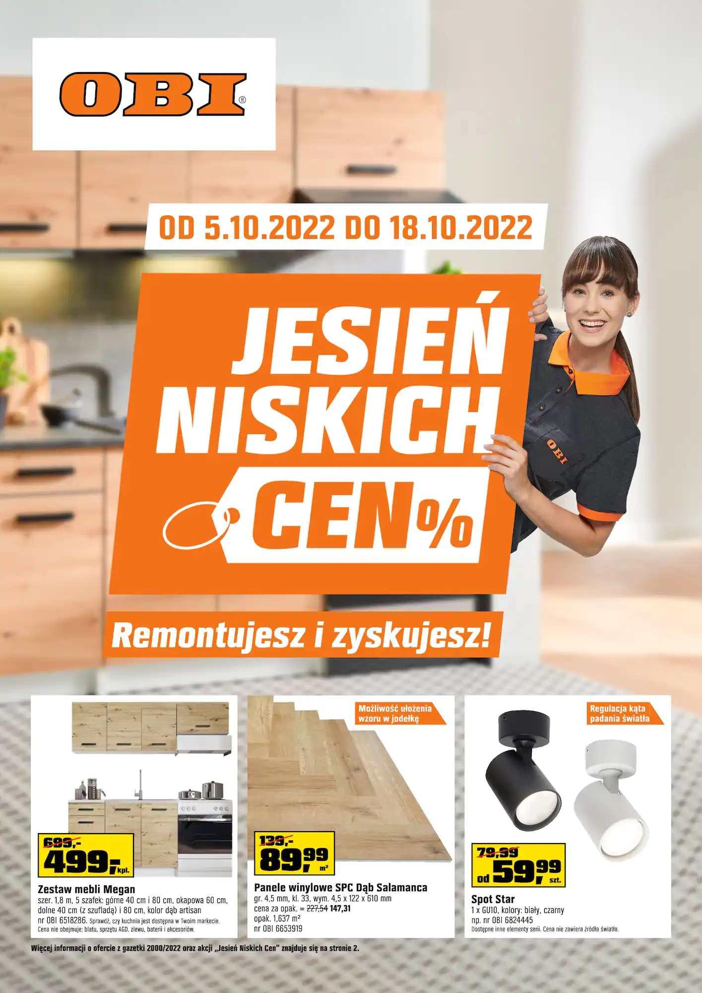 Gazetka promocyjna OBI str. 1