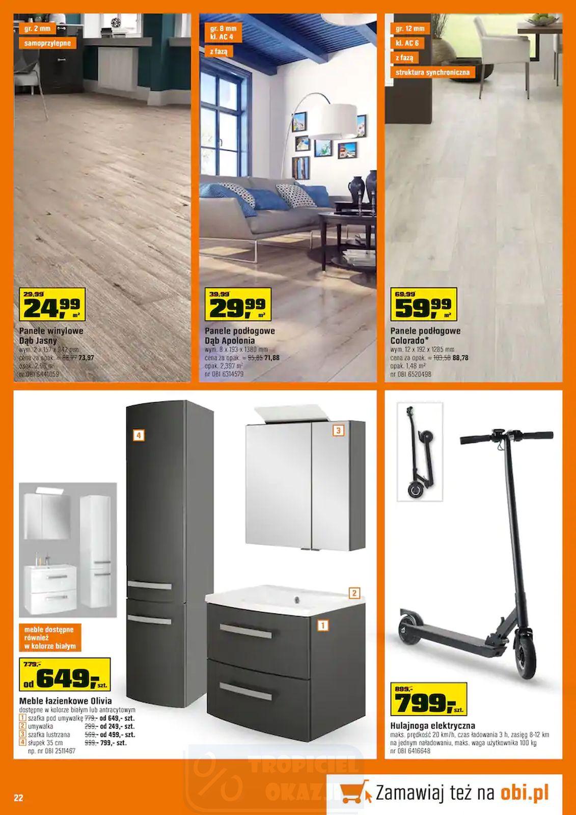 Gazetka promocyjna OBI str. 22