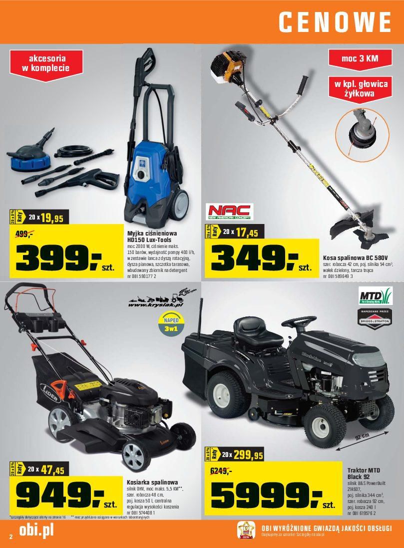 Gazetka promocyjna OBI str. 2