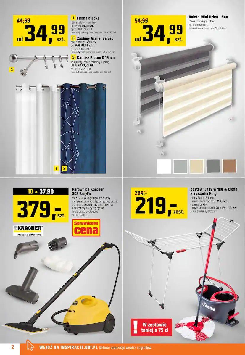 Gazetka promocyjna OBI str. 2