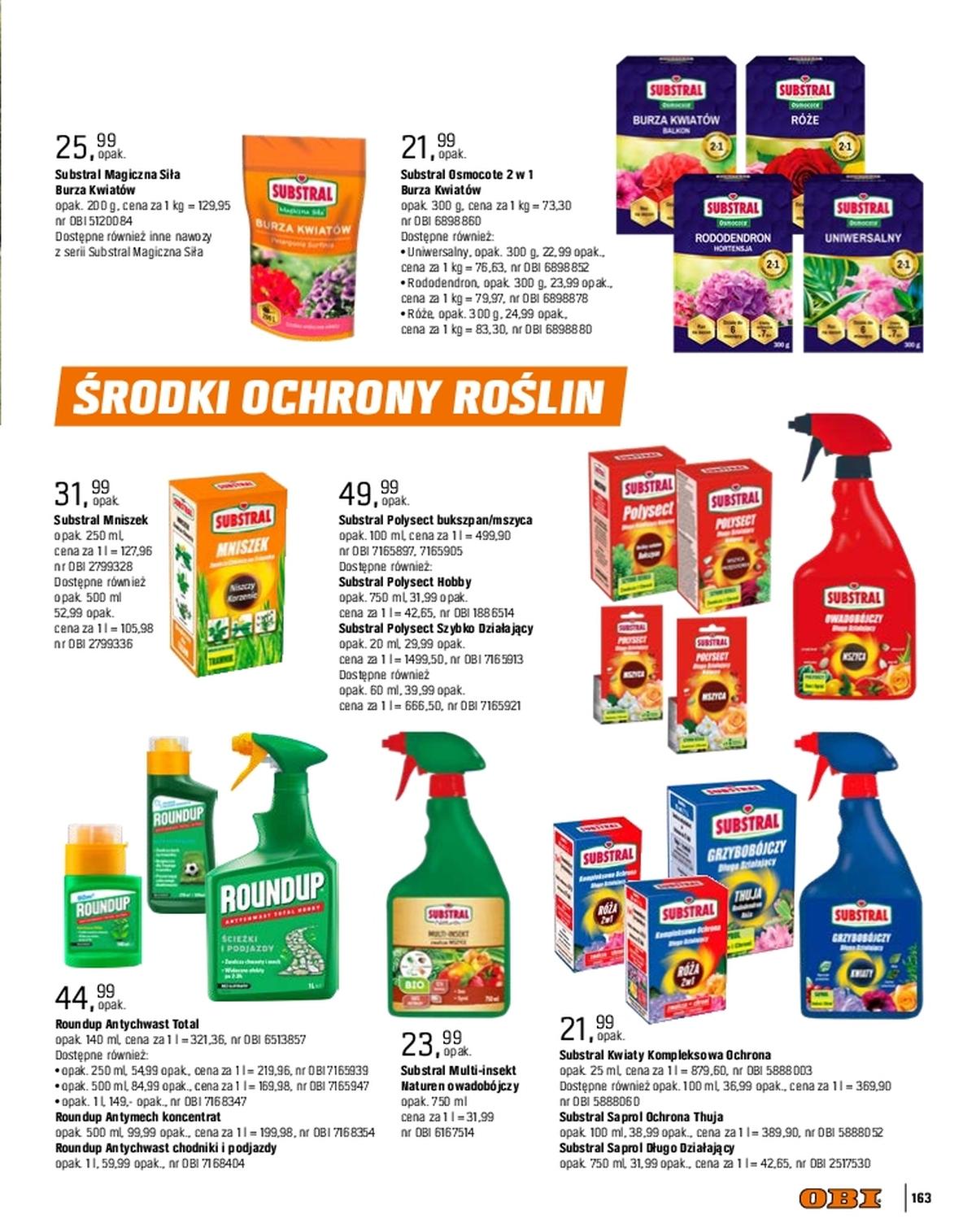 Gazetka promocyjna OBI str. 163