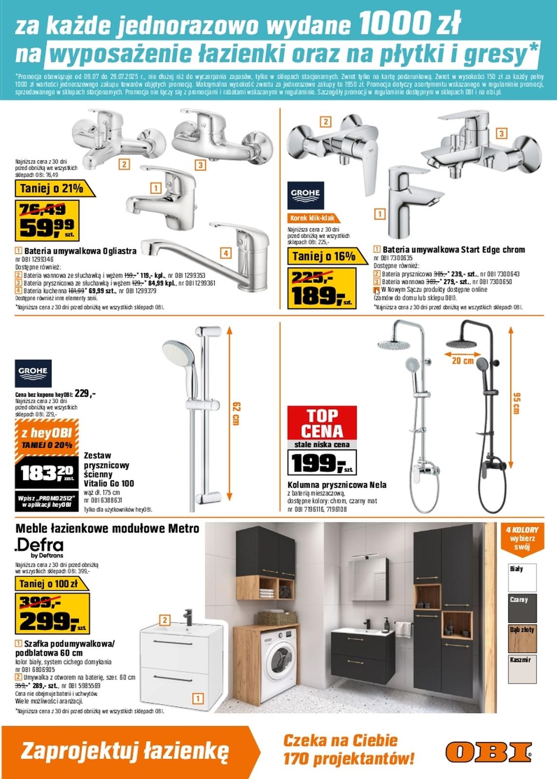 Gazetka promocyjna OBI str. 3