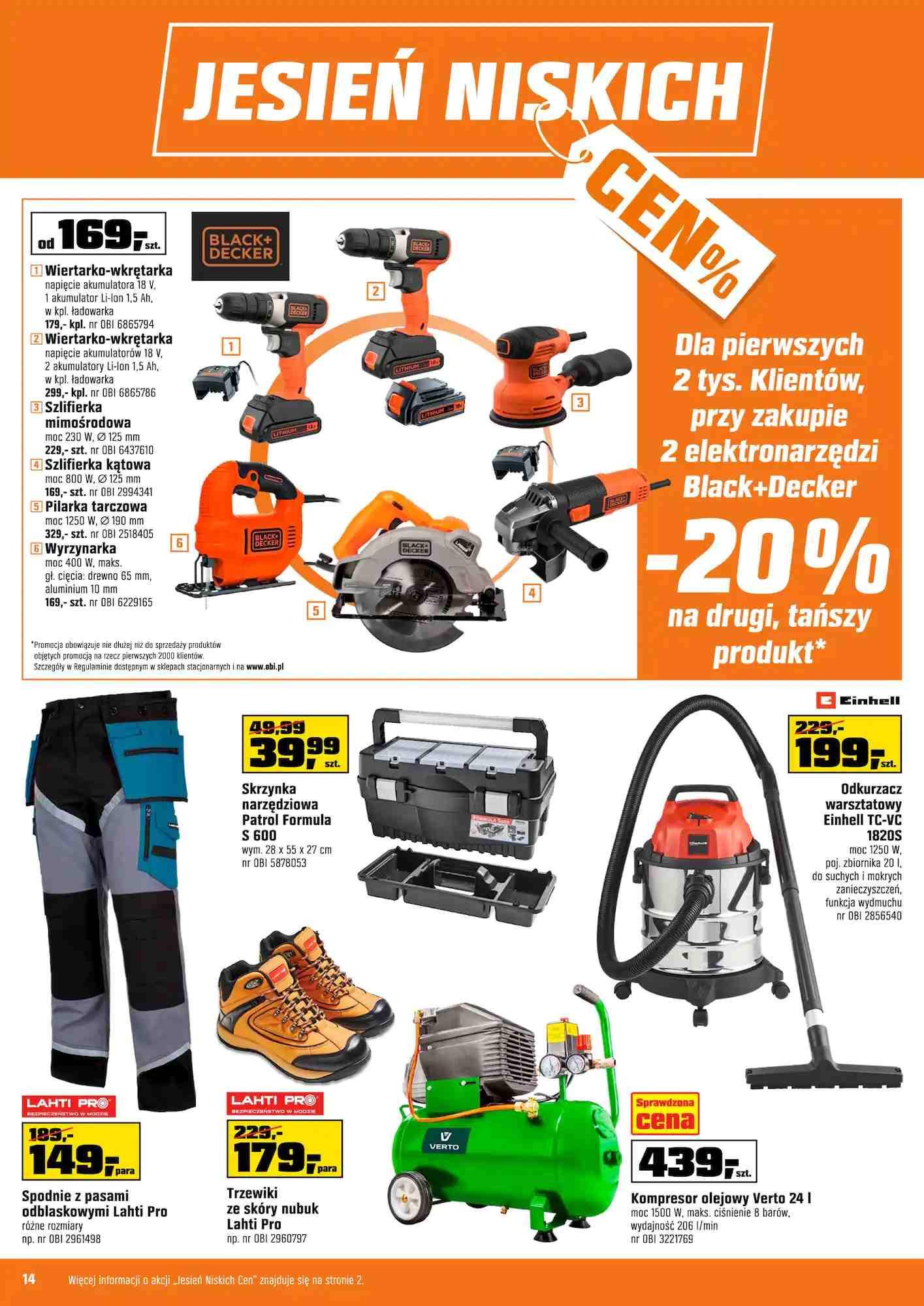 Gazetka promocyjna OBI str. 14