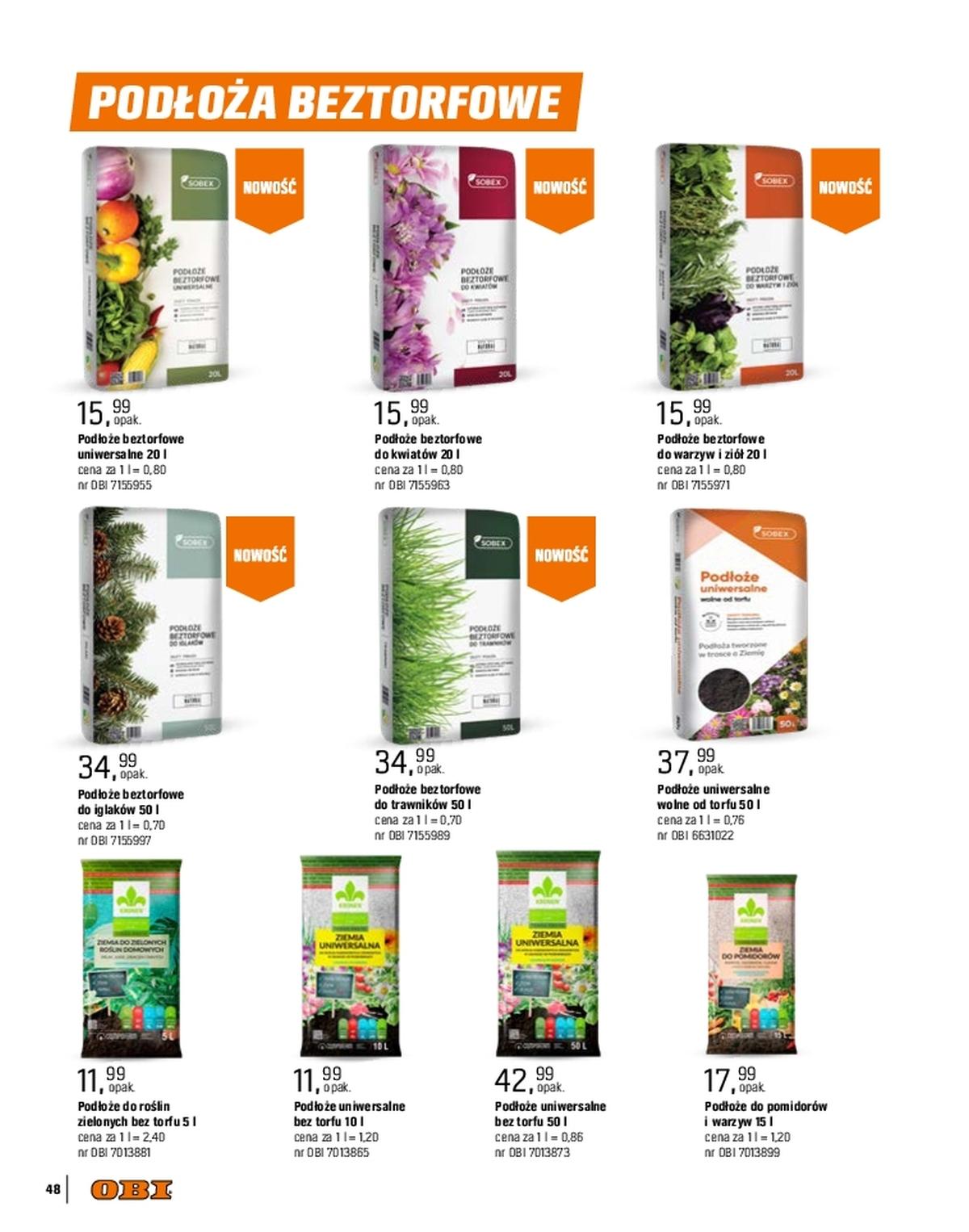 Gazetka promocyjna OBI str. 48