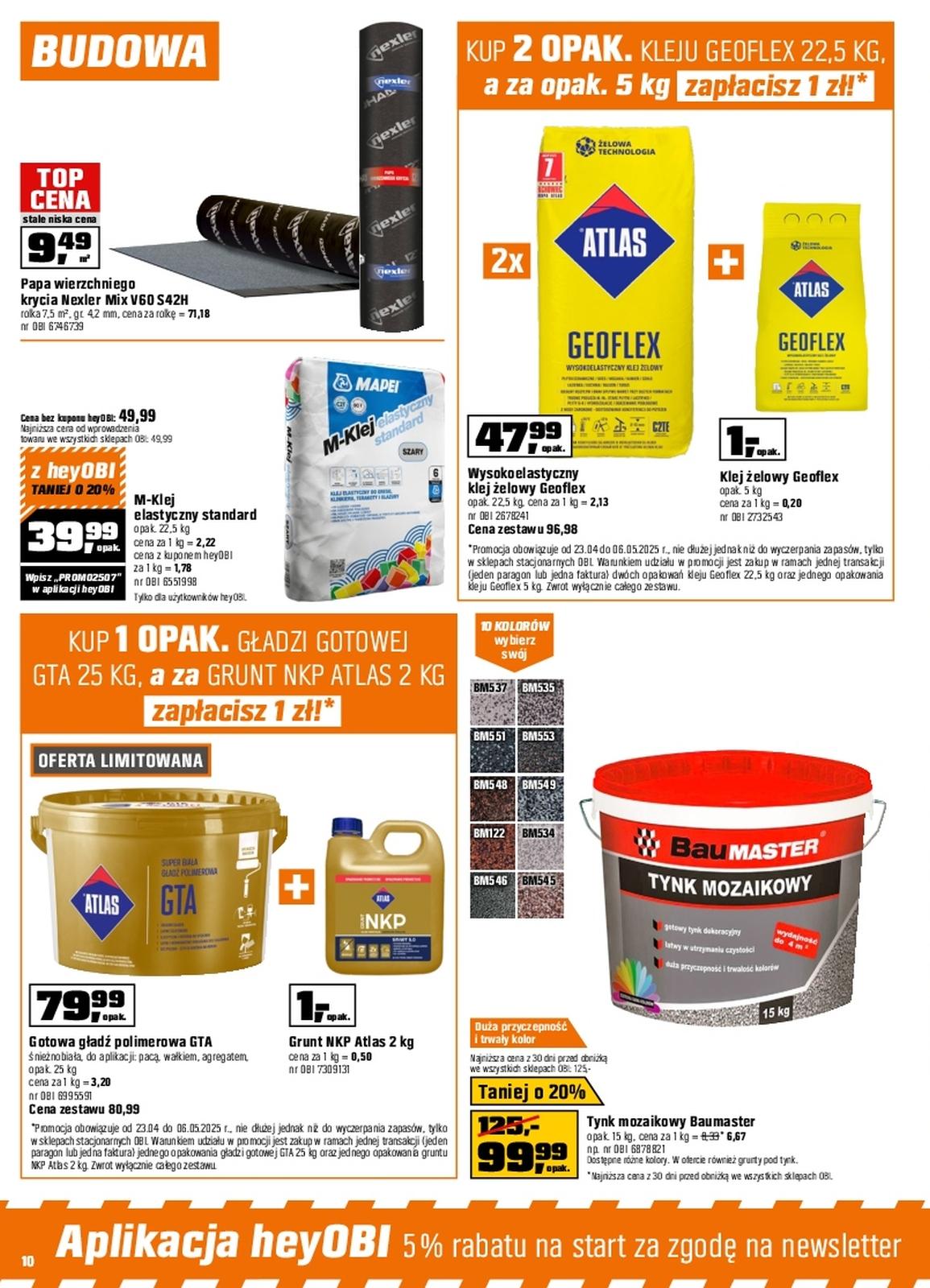 Gazetka promocyjna OBI str. 10