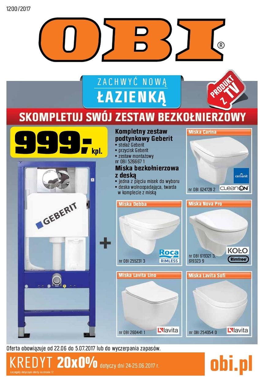 Gazetka promocyjna OBI str. 1
