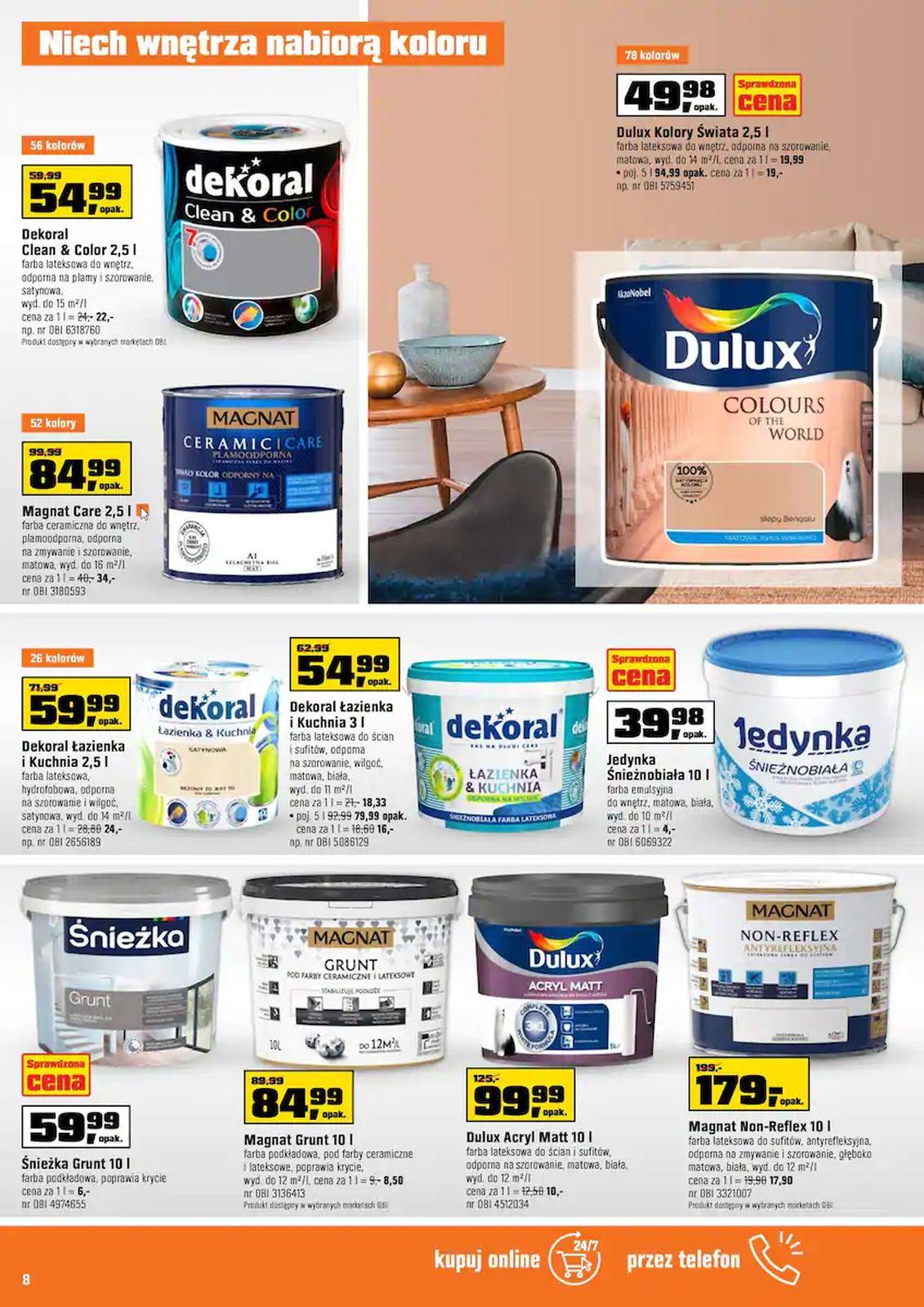 Gazetka promocyjna OBI str. 8