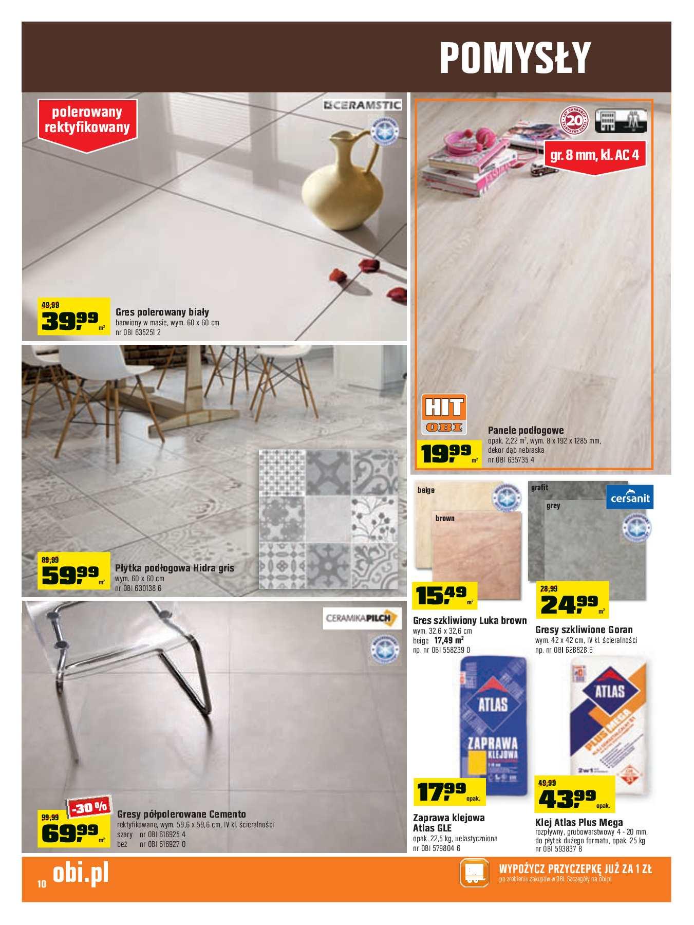 Gazetka promocyjna OBI str. 10