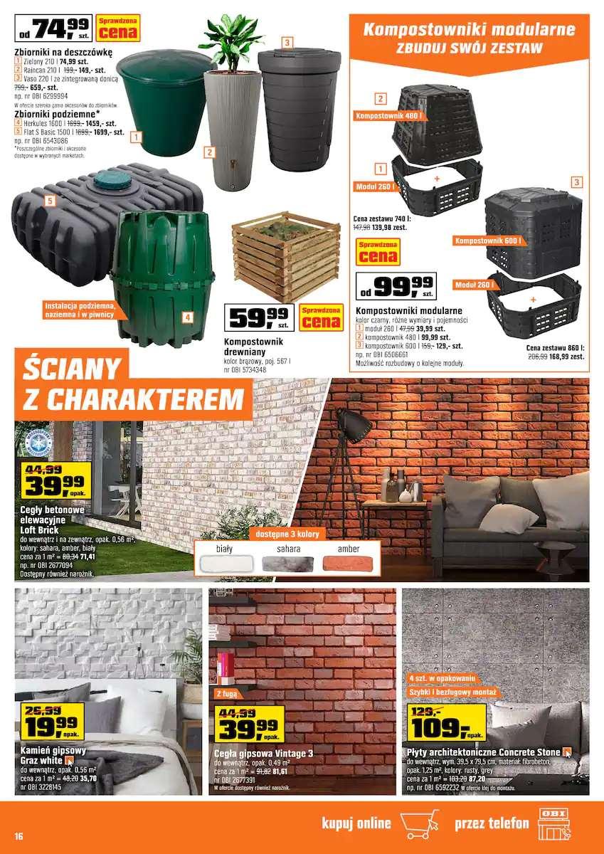 Gazetka promocyjna OBI str. 16
