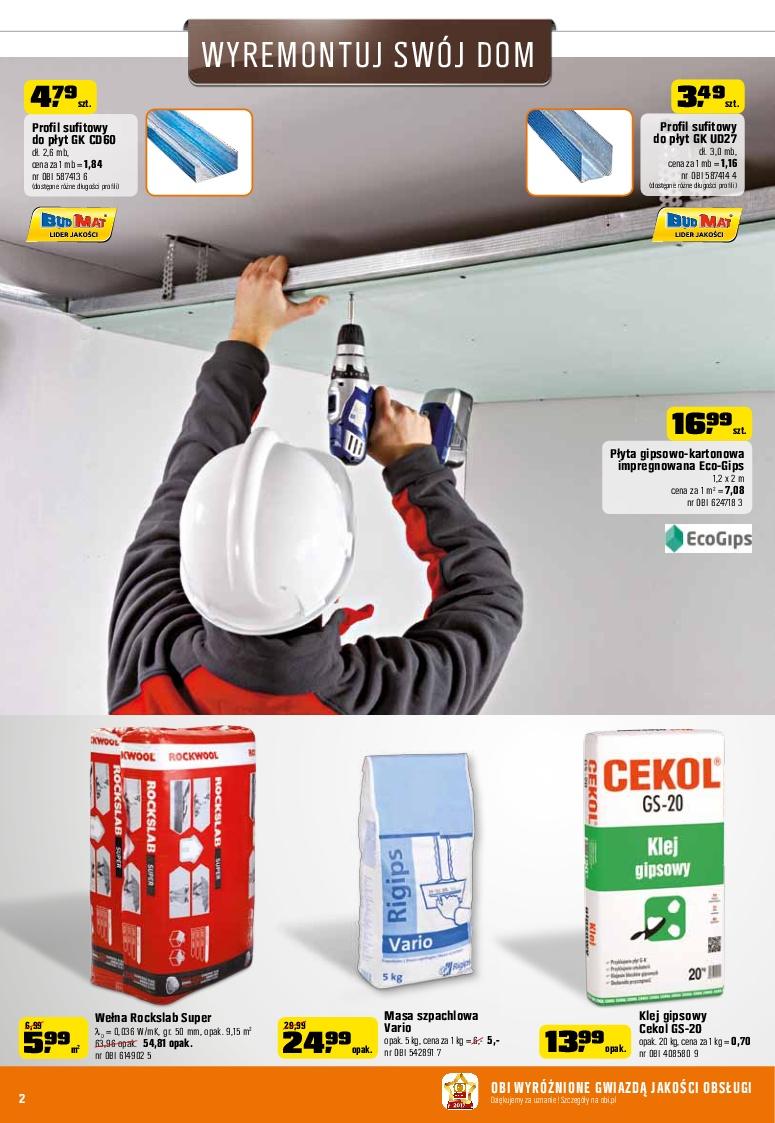 Gazetka promocyjna OBI str. 2