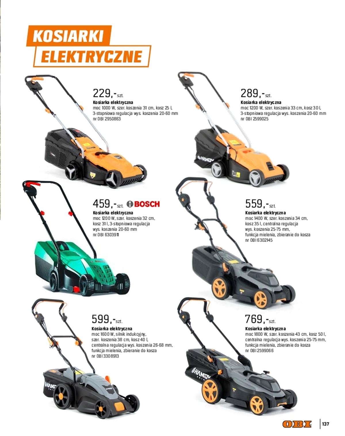 Gazetka promocyjna OBI str. 137