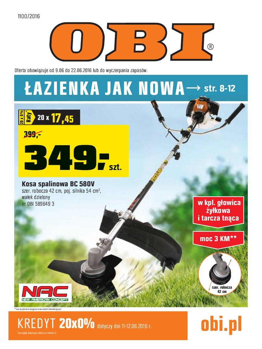 Gazetka promocyjna OBI str. 1
