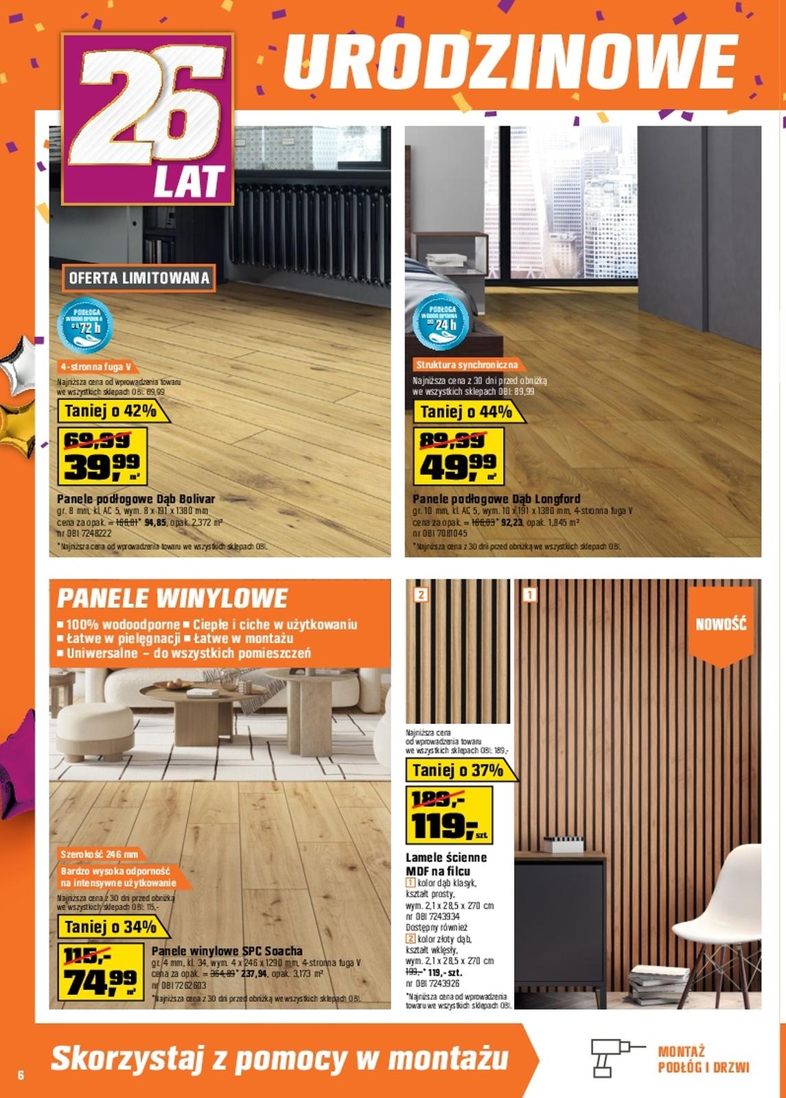 Gazetka promocyjna OBI str. 6