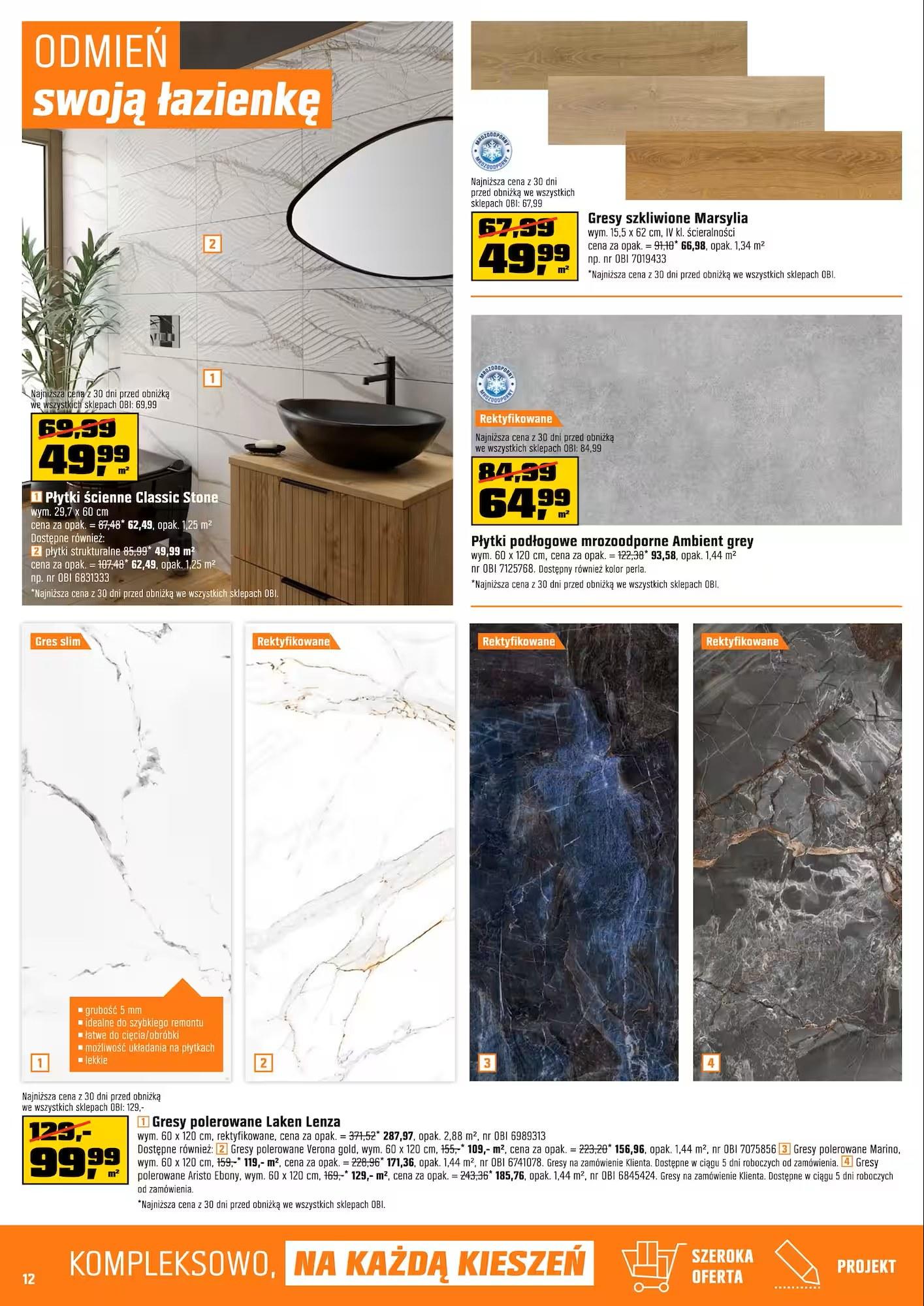 Gazetka promocyjna OBI str. 12